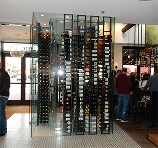 Commerical Glass Wine Case
